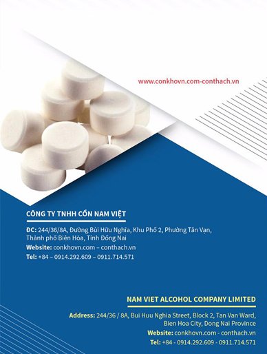 Liên hệ - CÔNG TY TNHH CỒN NAM VIỆT Liên hệ - CÔNG TY TNHH CỒN NAM VIỆT